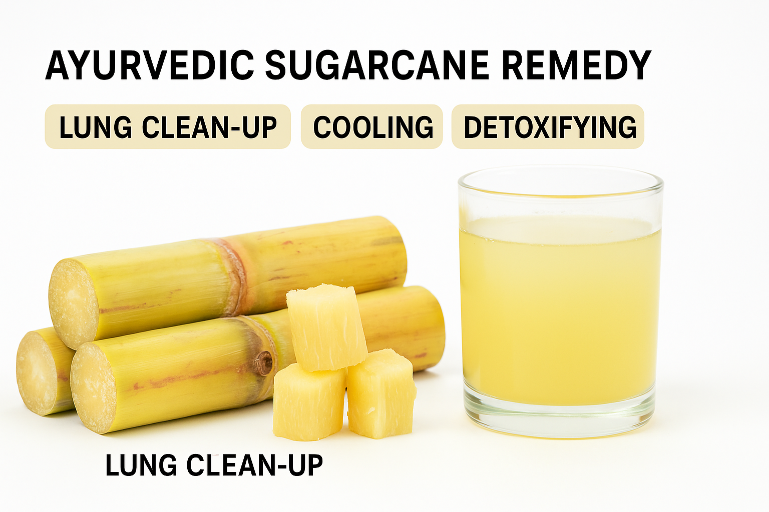 Ayurvedic Sugarcane Remedy Powerful Lung Detox and Clean-Up for Smokers